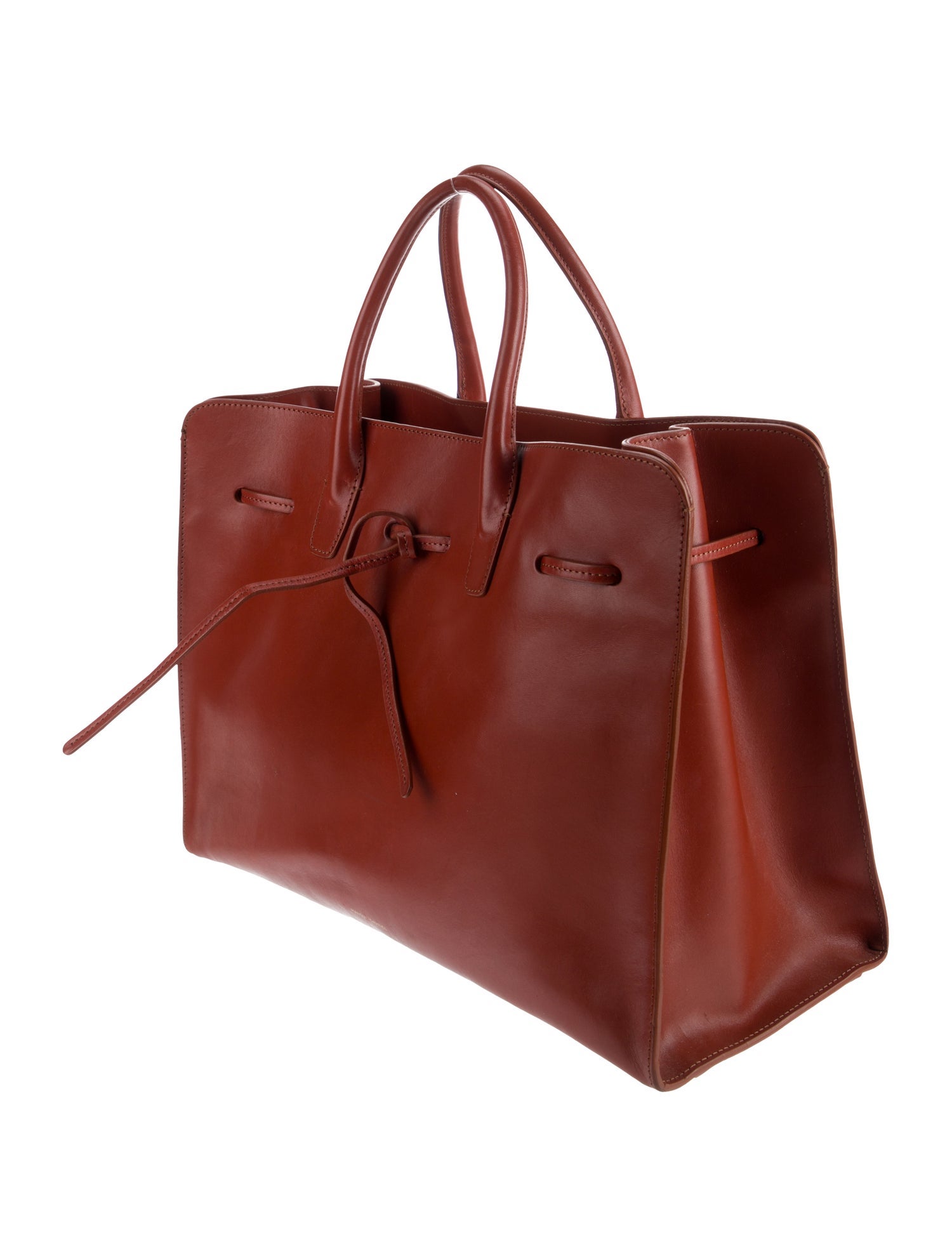 Mansur Gavriel Leather Briefcase